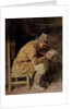 Study of a Countryman Reading by William Henry Hunt