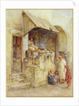 A Cookshop at Kairouan, Tunis, 1881 by Walter Frederick Roofe Tyndale