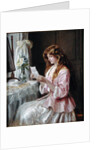 The Love Letter, 1904 by Nina Hardy