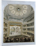 Design for a Theatre, c.1860 by French School