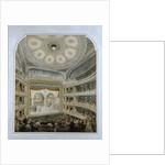 Design for a Theatre, c.1860 by French School