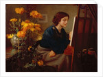 At the Easel by James N. Lee