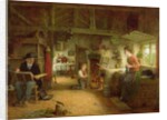 The Artist's Visit by Frederick Daniel Hardy