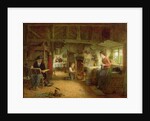The Artist's Visit by Frederick Daniel Hardy