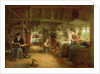 The Artist's Visit by Frederick Daniel Hardy