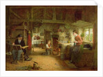The Artist's Visit by Frederick Daniel Hardy