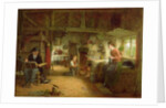 The Artist's Visit by Frederick Daniel Hardy