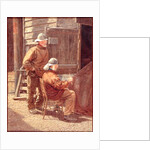 Mending the Nets, Hastings, 1909 by William Biscombe Gardner