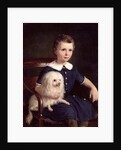 Study of a Boy with Pet Dog, 1860 by Wilhelm Marstrand