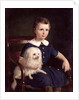 Study of a Boy with Pet Dog, 1860 by Wilhelm Marstrand