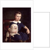 Study of a Boy with Pet Dog, 1860 by Wilhelm Marstrand