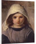 Study of a Girl in a Bonnet, 1890 by English School