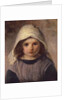 Study of a Girl in a Bonnet, 1890 by English School