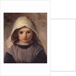 Study of a Girl in a Bonnet, 1890 by English School