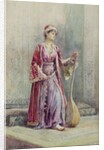 A Harem Musician, 1888 by Alexina MacRitchie