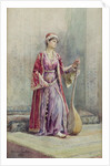 A Harem Musician, 1888 by Alexina MacRitchie
