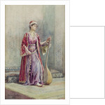 A Harem Musician, 1888 by Alexina MacRitchie