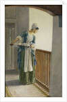The Laundry Maid, c.1920 by William Henry Margetson
