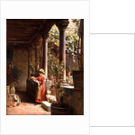 A Courtyard in Venice, 1896 by Henry Woods