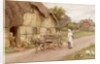 The Donkey Cart, c.1920 by Charles Edward Wilson