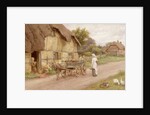 The Donkey Cart, c.1920 by Charles Edward Wilson