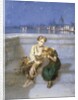 On Waterloo Bridge, London by Augustus Edward Mulready
