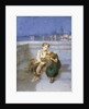 On Waterloo Bridge, London by Augustus Edward Mulready