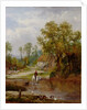 A ford on the River Arun by Sidney Clark