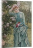 Gathering Roses, c.1880 by Edward Killingworth Johnson