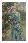 Gathering Roses, c.1880 by Edward Killingworth Johnson