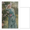 Gathering Roses, c.1880 by Edward Killingworth Johnson