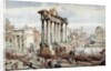 The Forum Romanum, Rome, c.1870 by J. Martin