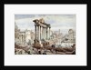 The Forum Romanum, Rome, c.1870 by J. Martin