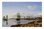 Shipping off a Baltic Port by Carl E. & Neumann Carl Johan Larsen