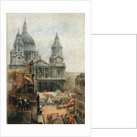 Watching Queen Victoria's Jublilee celebrations outside St. Pauls by English School