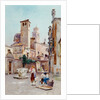 A Piazza in Venice, 1901 by Alexandre Nicolaievitch Roussoff