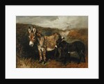 Donkeys out on the Moor, c.1890 by John Emms