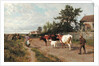 Going to Market, 1895 by Charles Collins