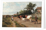 Going to Market, 1895 by Charles Collins