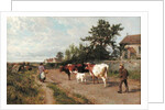Going to Market, 1895 by Charles Collins