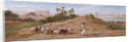 A Goat Herd near Cairo by Frederick Goodall