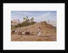 A Goat Herd near Cairo by Frederick Goodall