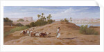 A Goat Herd near Cairo by Frederick Goodall