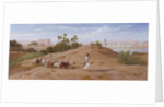 A Goat Herd near Cairo by Frederick Goodall