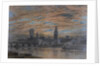 Westminster from the Surrey Bank, 1922 by Joseph Arthur Palliser Severn