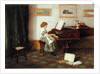 At the Piano, 1876 by Esther H. Jones