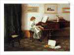 At the Piano, 1876 by Esther H. Jones