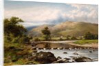Stepping Stones at Bettws-y-Coed, North Wales by William Henry Mander