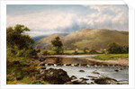 Stepping Stones at Bettws-y-Coed, North Wales by William Henry Mander