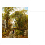 A Woodland Walk, 1872 by Frederick William Hulme